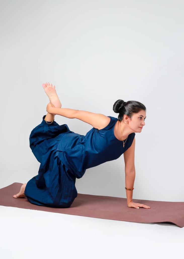 Vyaghrasana Tiger Pose - Spinal Extension